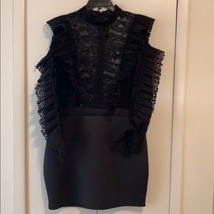 Fashion Nova Black Lace Dress